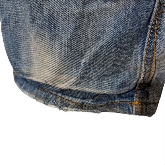 Alcott Supreme Denim 5 Tasche Distressed Men's Jeans Size 50 EU 34 US - Picture 5 of 9